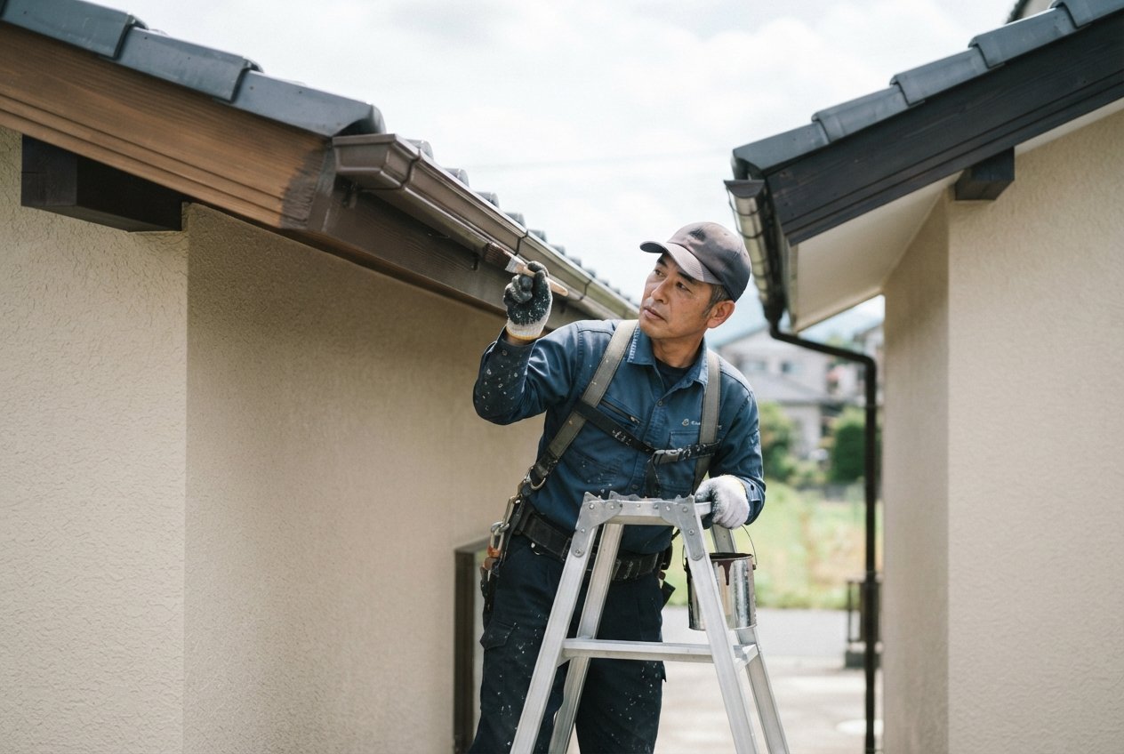 軒天や雨樋などの付帯部のイメージ